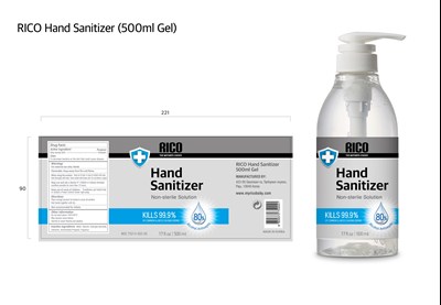 Hand Sanitizer (Rico Hand Sanitizer Min)